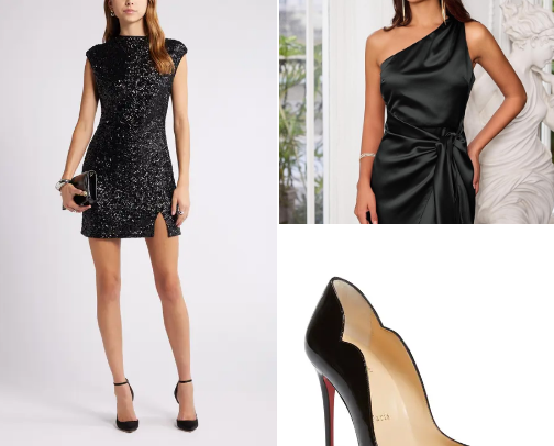 Holiday Party Attire cover photo collage