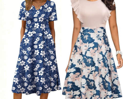 Stunning Dress Under $30 for Casual look & Outdoor Activity cover photo collage