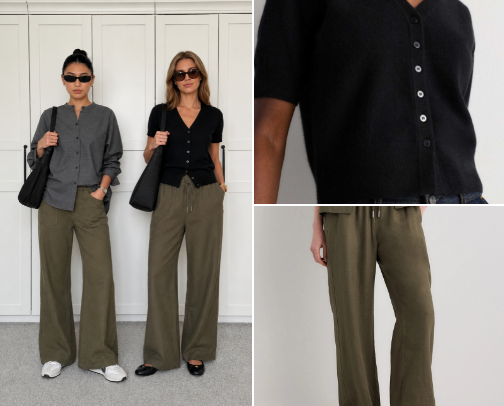 Black Outfits: Relaxed Fit cover photo collage