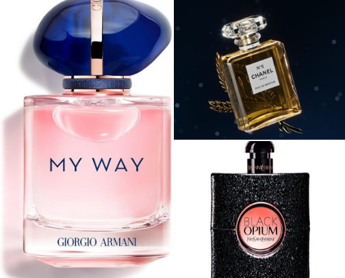 	“Perfumes Worth Your Attention – Check Out the Reviews” cover photo collage