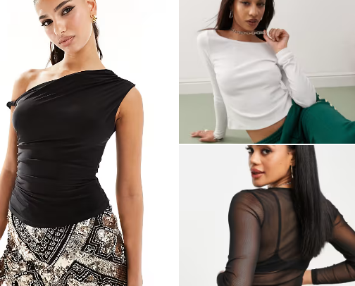 evening outfits cover photo collage
