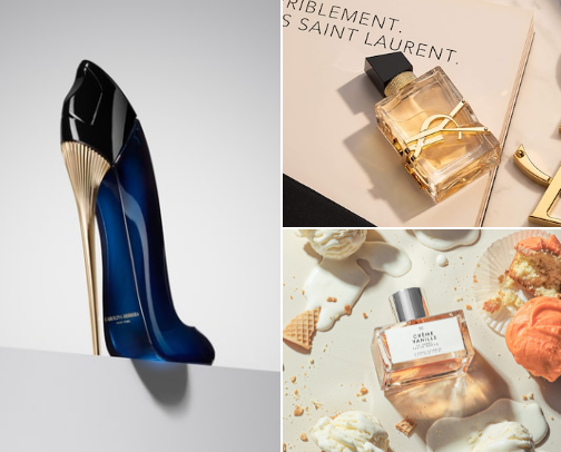✨ Perfumes That Make People Stop & Ask What You’re Wearing ✨ cover photo collage