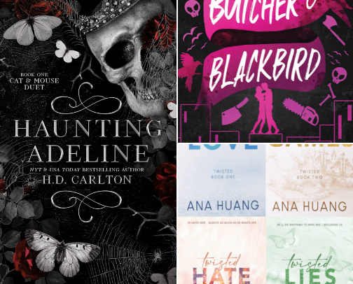 Dark Romance Reads 📚🖤 cover photo collage