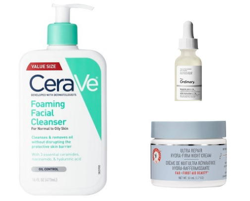 Best Skincare for dry skin cover photo collage