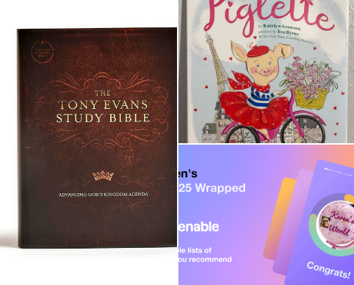 My favorite book recs cover photo collage