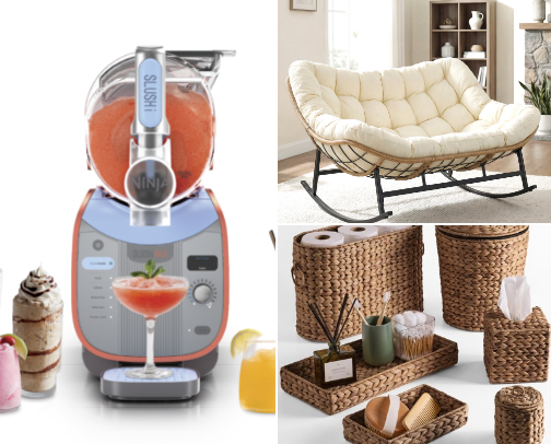 Home Decor & Organization Finds: Kitchen, Living Room & Bathroom Essentials cover photo collage
