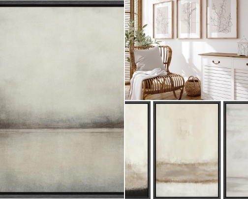 Calm, Modern Wall Decor Ideas cover photo collage