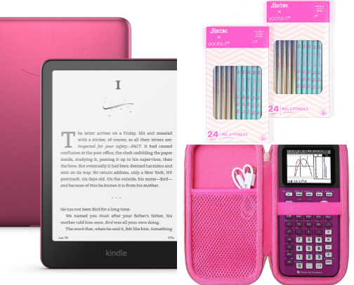 Study in Style: Pink & Barbie-Inspired MBA Essentials cover photo collage