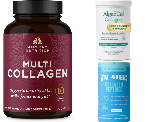 Hydrolyzed Collagen peptides cover photo collage
