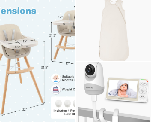 Baby Essentials cover photo collage