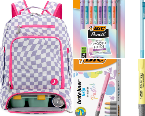 Girly Back to School Finds! cover photo collage