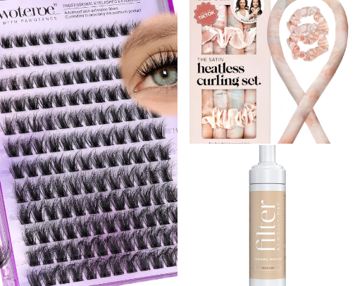 Postpartum GLOW UP cover photo collage