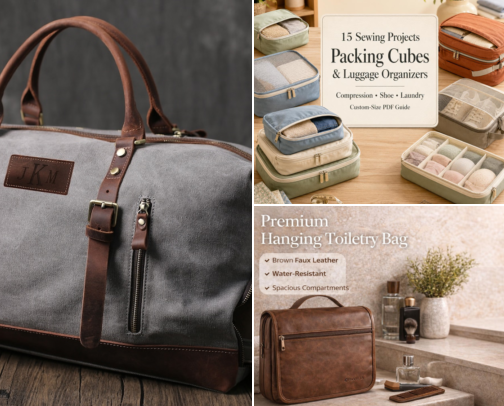 Columbus Day Long Weekend: Cozy Getaway & Travel Essentials cover photo collage