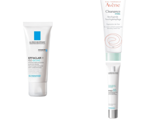 Skin care for Acne cover photo collage