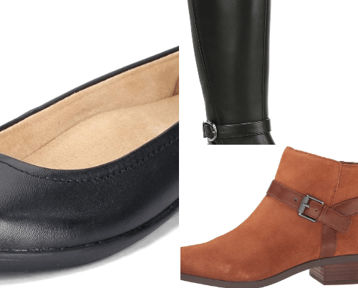 Shoes for women with problem feet cover photo collage