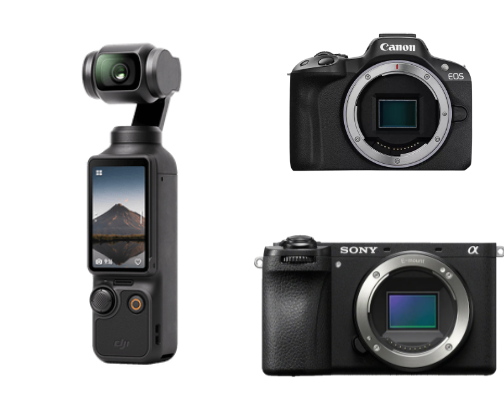 My Vlogging Gear cover photo collage