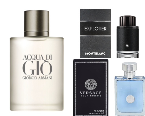 Fragrances Men Can Depend On Everyday cover photo collage