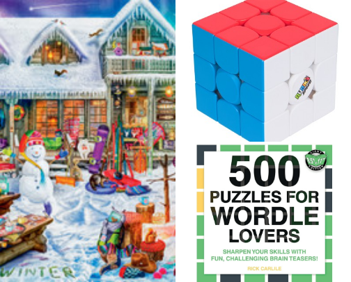 A Puzzle Palooza Portfolio  
Where All the Bits and Pieces Come Together cover photo collage