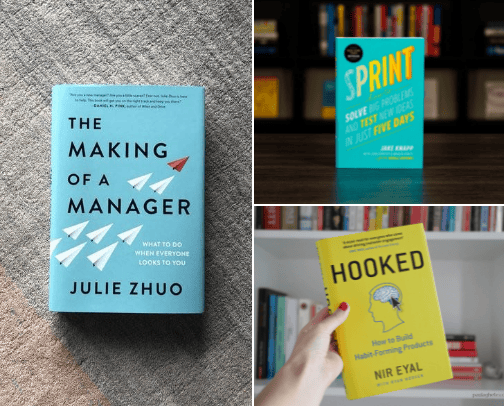 UX Books cover photo collage