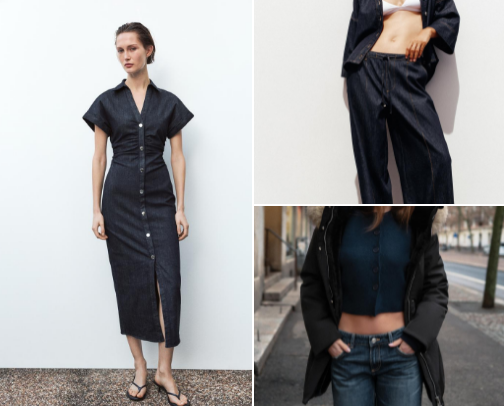 affordable denim pieces must haves from zara cover photo collage