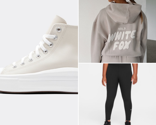 Must have shoes and clothing for my tween daughter. cover photo collage