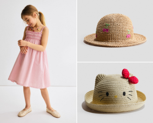 Girls summer outfits cover photo collage