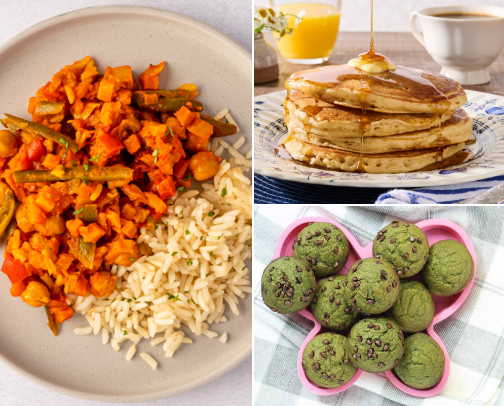 Meals and snacks made for your little ones cover photo collage