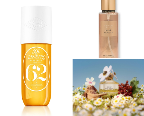 My favorite perfumes cover photo collage