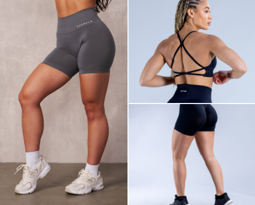 Gym necessities👟 cover photo collage