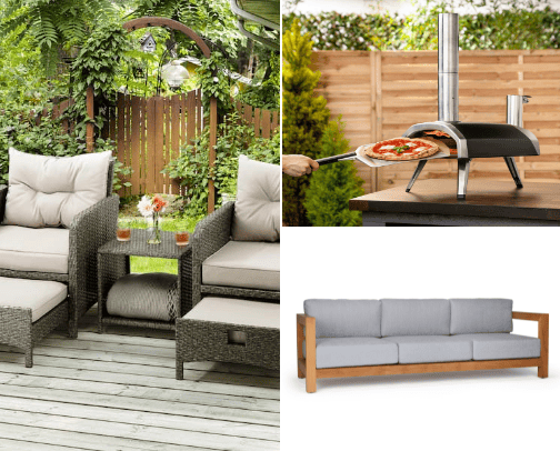 Backyard living cover photo collage