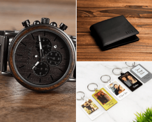 Gift ideas for men cover photo collage