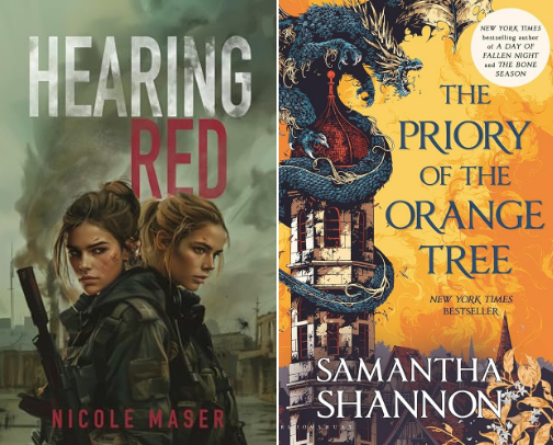 Top 10 Unconventional Fantasy WLW Reads cover photo collage