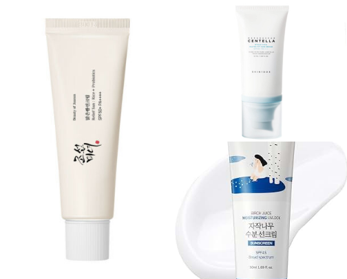 Korean Sunscreens I’d Buy Again cover photo collage