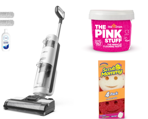 CLEANING MUST HAVES cover photo collage