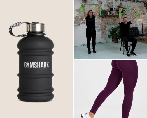 gym girl ultimate faves cover photo collage