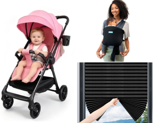 Minimalist Travel Parenting Setup: Essential Gear for Traveling with Infants cover photo collage