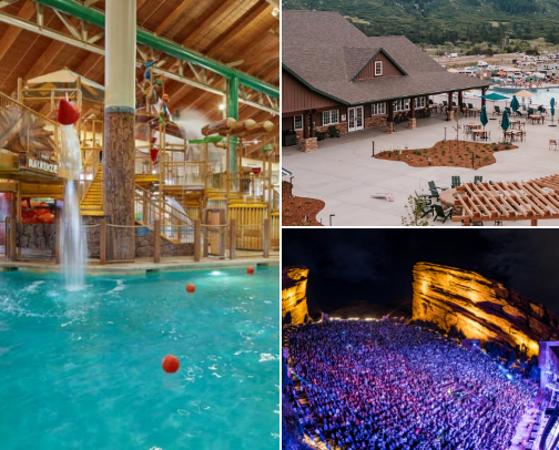 Travel Ideas for a family in Colorado cover photo collage