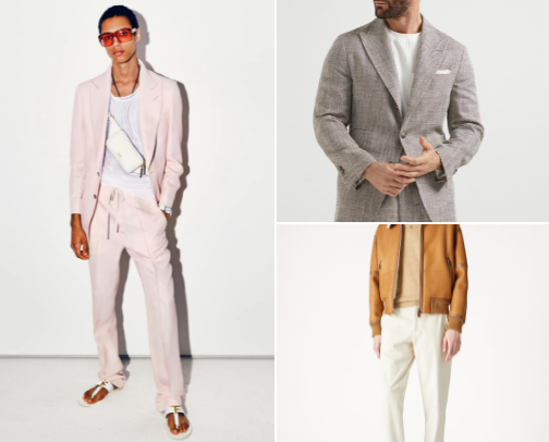 Men's Luxury Wardrobe Staples cover photo collage