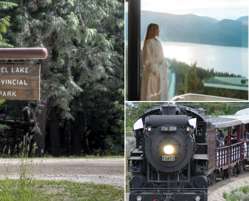 Get Aways and Cool Things Close to Kelowna cover photo collage