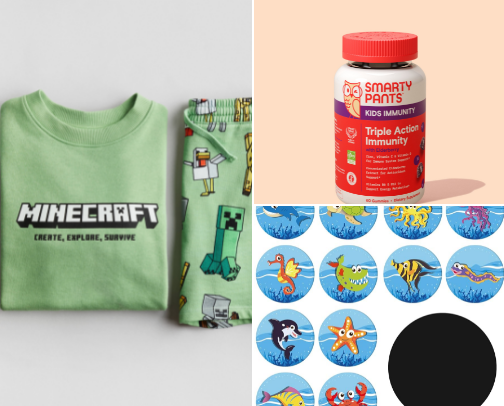 Little boy faves cover photo collage