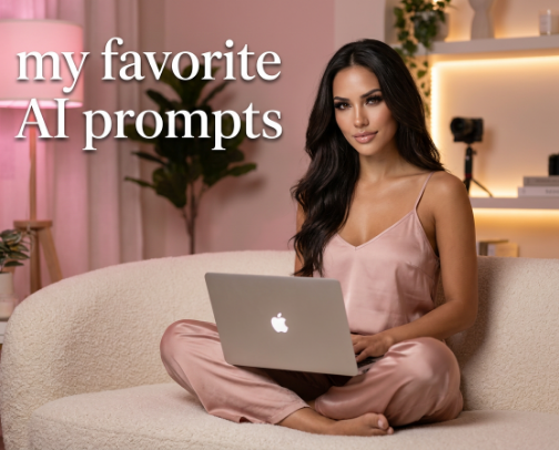 My Favorite AI Prompt Resources ✨ cover photo collage