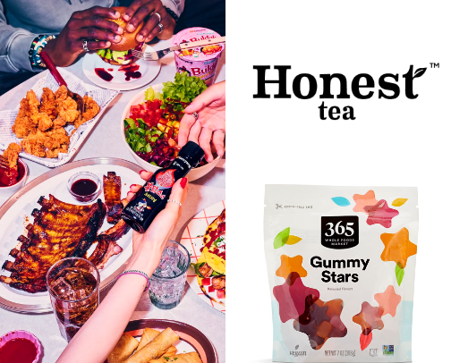 Yummy Snacks. cover photo collage