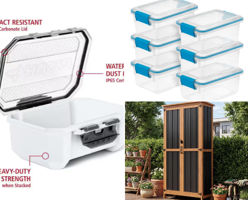 Storage & Organization cover photo collage
