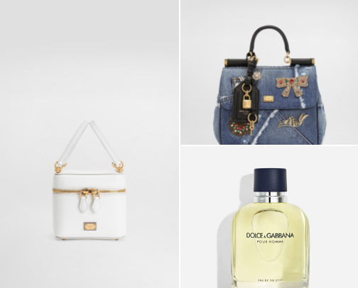 Dolce & Gabbana cover photo collage