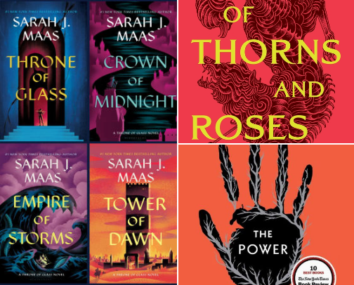 My favorite book recs cover photo collage