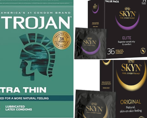 Sexual Intimacy (Condoms &Lubricants) cover photo collage