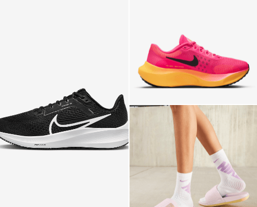 Nike Store Woman cover photo collage