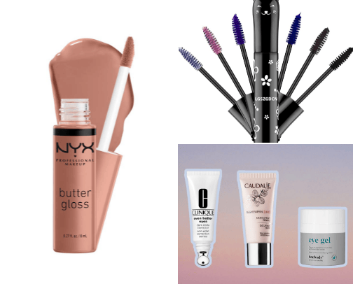 Beauty Products cover photo collage