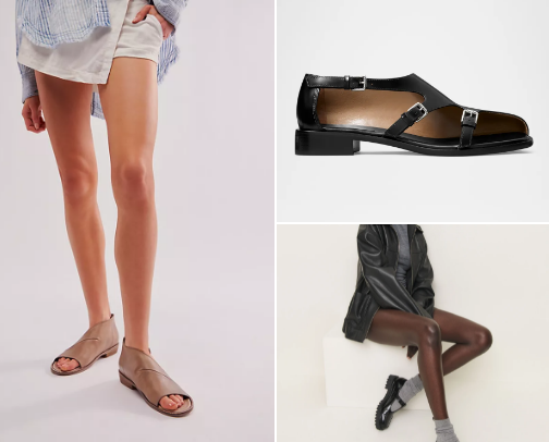 Cool shoes cover photo collage