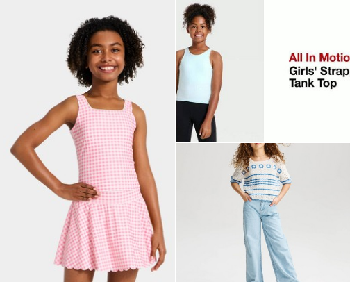 TARGET - Favorite Kids Items 🩷❤️🧡💛💚🩵💙💜 cover photo collage